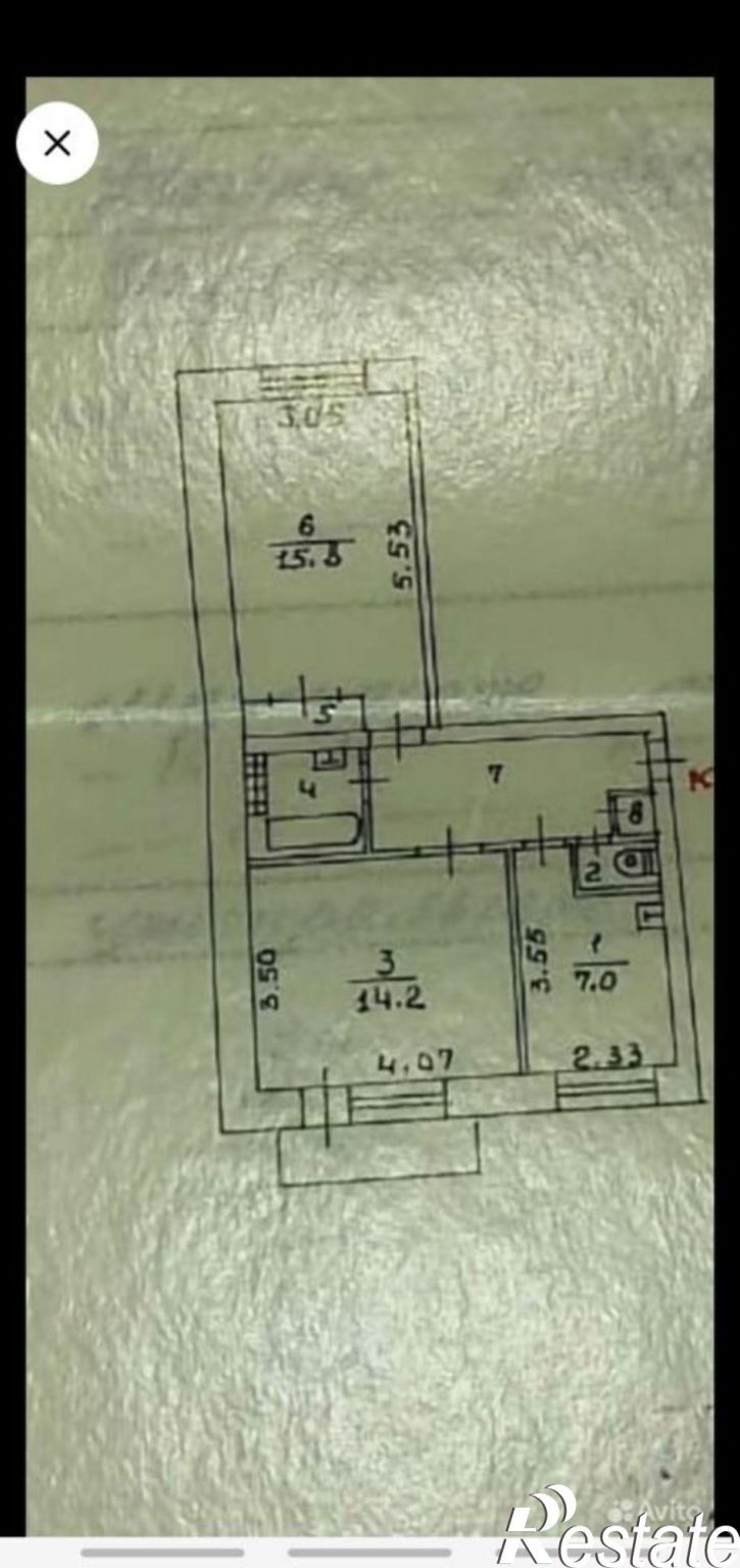 2-комн квартира улица Победы, 12,  д. 12