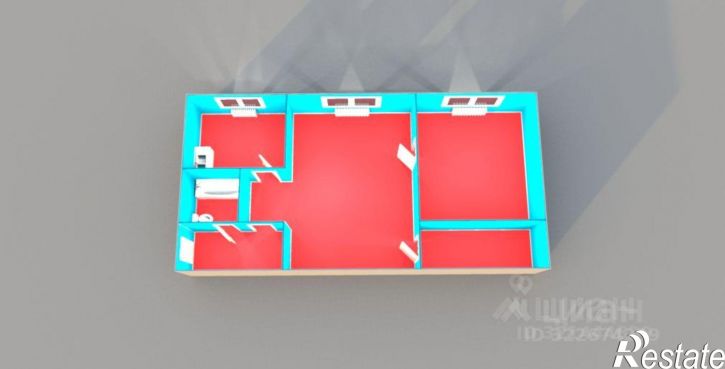 2-комн квартира ул Мира, 6,  д. 6