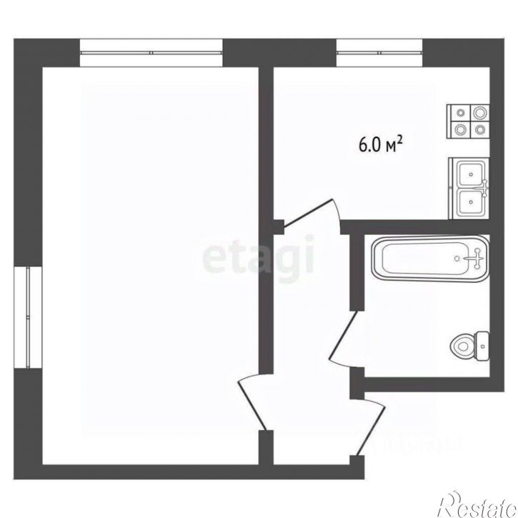 1-комн квартира Вилючинский городской округ
