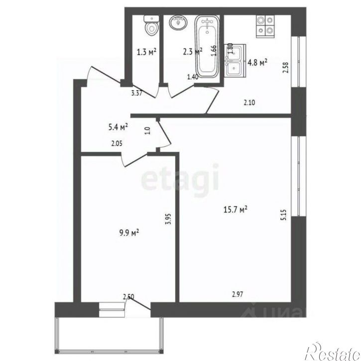 2-комн квартира ул Советская, 30,  д. 30